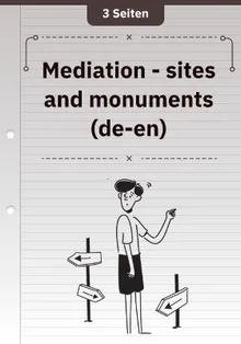 Mediation - sites and monuments (de-en)