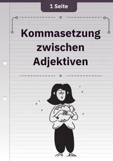 Kommasetzung zwischen Adjektiven