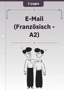 E-Mail (Französisch - A2)