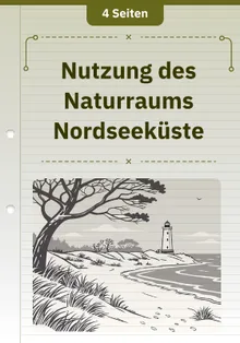 Nutzung des Naturraums Nordseeküste