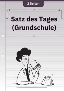 Satz des Tages (Grundschule)