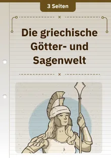 Die griechische Götter- und Sagenwelt