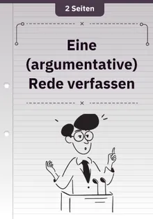 Eine (argumentative) Rede verfassen 