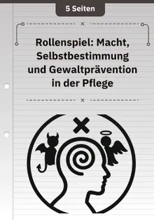 Rollenspiel: Macht, Selbstbestimmung und Gewaltprävention in der Pflege