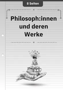 Philosoph:innen und deren Werke