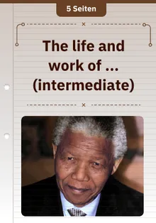 The life and work of ...(intermediate)