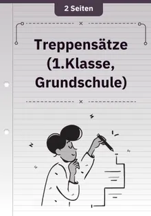Treppensätze (1.Klasse, Grundschule)
