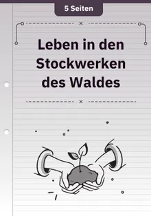 Leben in den Stockwerken des Waldes