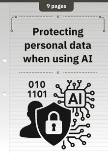 Protecting personal data when using AI