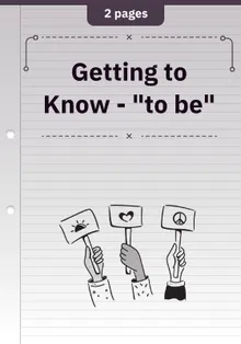 Getting to Know - "to be"