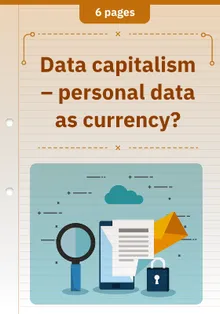 Data capitalism – personal data as currency?