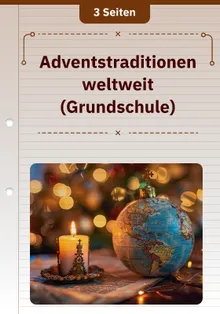 Adventstraditionen weltweit (Grundschule)