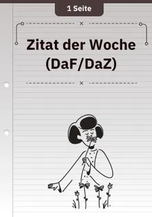 Zitat der Woche (DaF/DaZ)