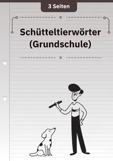 Schütteltierwörter (Grundschule)