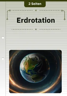 Erdrotation