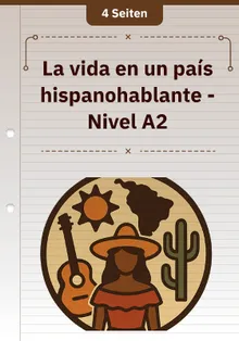 La vida en un país hispanohablante - Nivel A2
