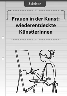 Frauen in der Kunst: wiederentdeckte Künstlerinnen