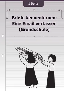 Briefe kennenlernen: Eine Email verfassen (Grundschule)