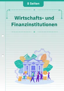 Wirtschafts- und Finanzinstitutionen