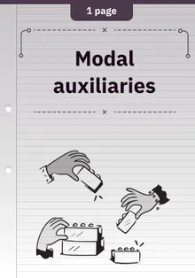 Modal auxiliaries