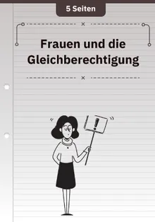 Frauen und die Gleichberechtigung