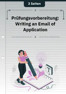 Prüfungsvorbereitung: Writing an Email of Application