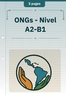 ONGs - Nivel A2-B1