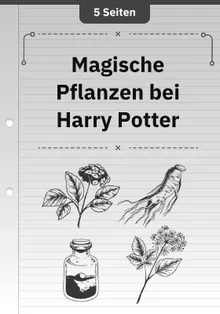 Magische Pflanzen bei Harry Potter