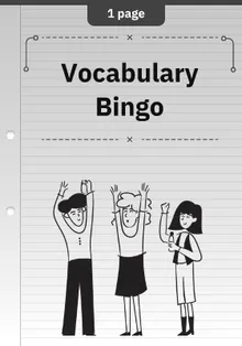 Vocabulary Bingo