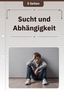 Sucht und Abhängigkeit