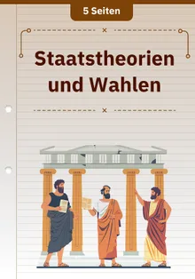 Staatstheorien und Wahlen