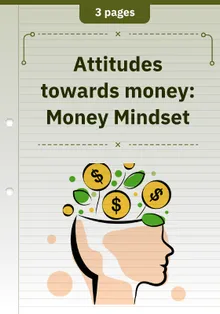 Attitudes towards money: Money Mindset