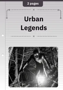 Urban Legends