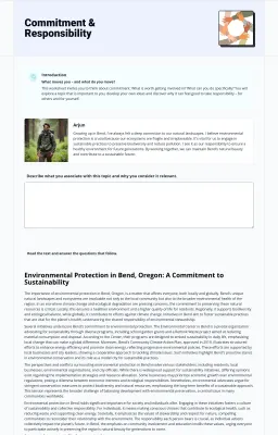 Commitment & Responsibility