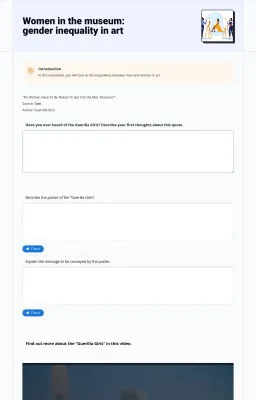 Women in the museum: gender inequality in art