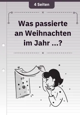 Was passierte an Weihnachten im Jahr ...?