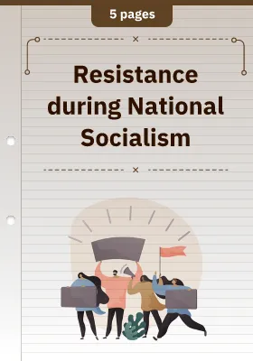 Resistance during National Socialism