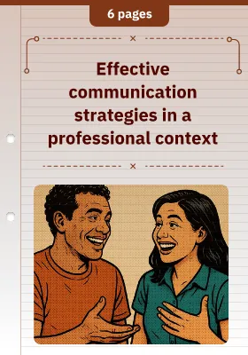 Effective communication strategies in a professional context