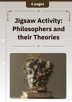 Jigsaw Activity: Philosophers and their Theories