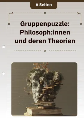 Gruppenpuzzle: Philosoph:innen und deren Theorien