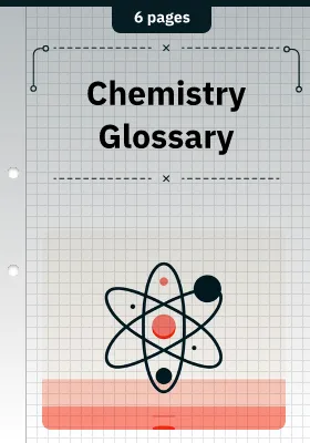Chemistry Glossary