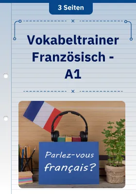 Vokabeltrainer Französisch - A1