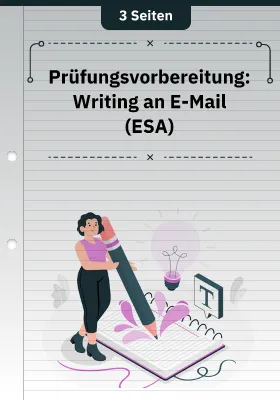 Prüfungsvorbereitung: Writing an E-Mail (ESA)