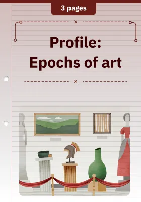 Profile: Epochs of art