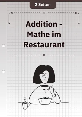 Addition - Maths in the Restaurant