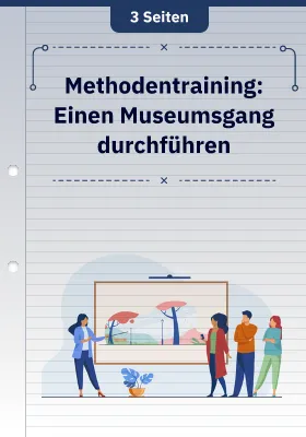 Methodentraining: Einen Museumsgang durchführen