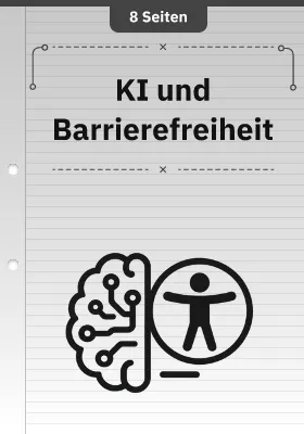 KI und Barrierefreiheit