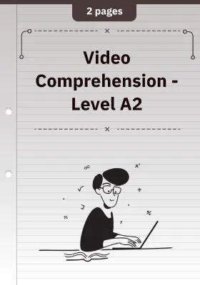 Video Comprehension - Level A2