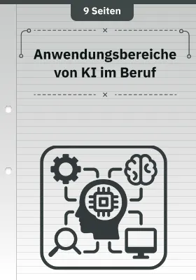 Anwendungsbereiche von KI im Beruf