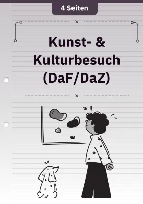 Kunst- & Kulturbesuch (DaF/DaZ)